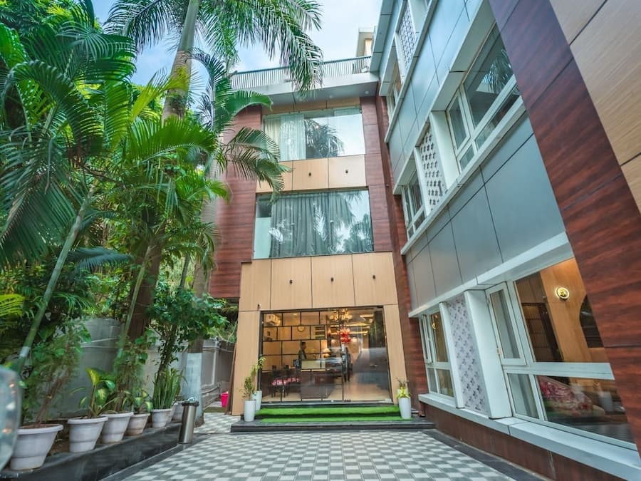 Fachada da propriedade