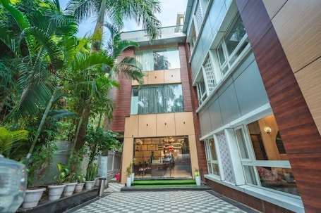 Fachada de la propiedad