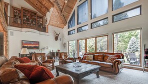 Fernseher, Kamin, DVD-Player, Arbeitsbereiche