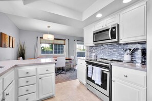 Apartment | Private kitchen - Relaxing Palm Springs Condo With Pool Access (Palm Springs)