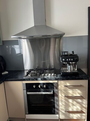 Microwave, oven, stovetop