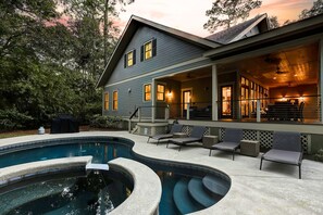 Una piscina climatizada