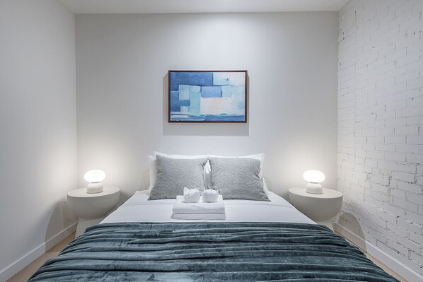 2 chambres, fer et planche à repasser, lit parapluie, Wi-Fi gratuit