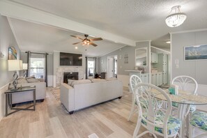 House (3 Bedrooms) | Interior - PCB Family Home w/ Sunroom, 1 Mi to Shore! (Panama City Beach)