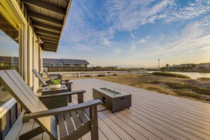House (1 Bedroom) | Front of property - Beach Access, Deck: Waterfront Whidbey Island Home (Greenbank)