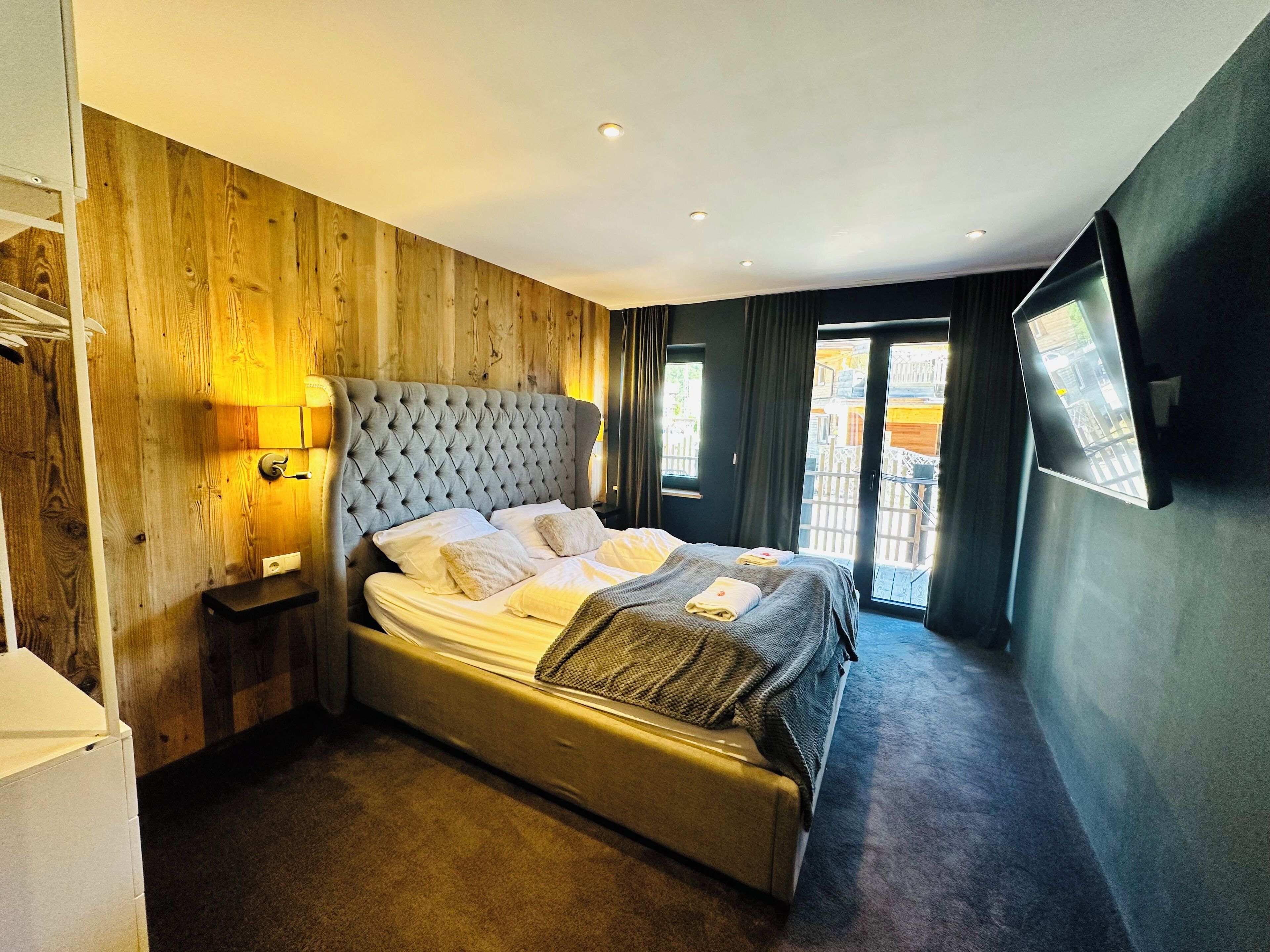 Deluxe appartement | Verduisterende gordijnen, gratis wifi