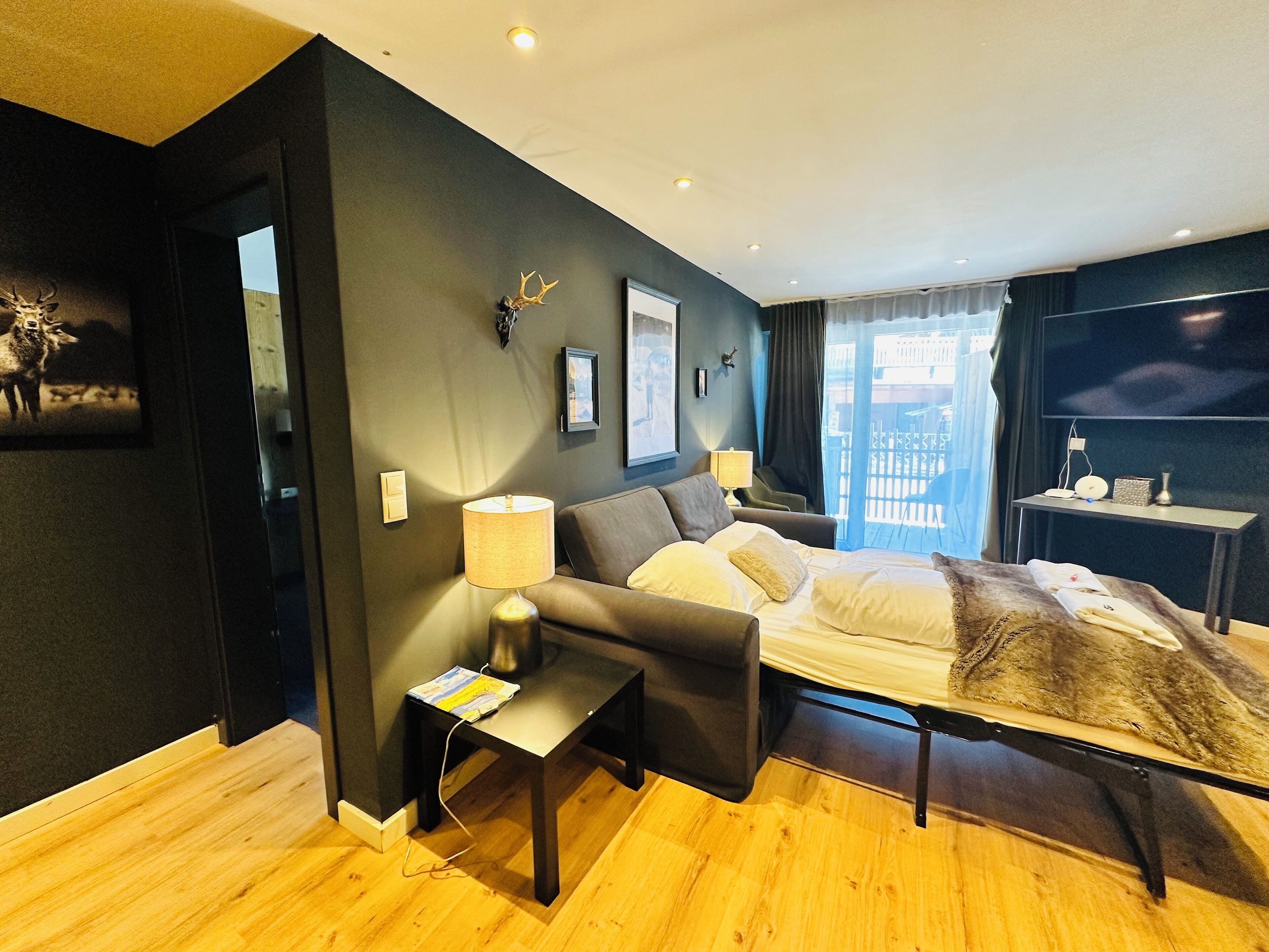 Departamento Deluxe | Área de sala de estar