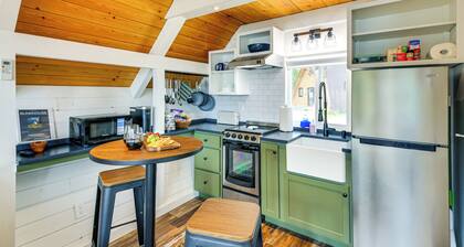 Steps to Sacheen Lake: Cute Studio Cabin w/ Deck