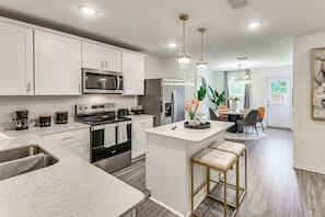 House (3 Bedrooms) | Interior - Modern Comforts + Fenced Yard: Princeton Retreat! (Princeton)