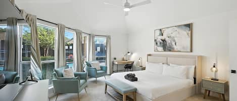 5 habitaciones, tabla de planchar con plancha, wifi y ropa de cama