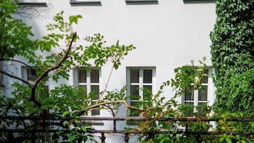 Majoituspaikan julkisivu