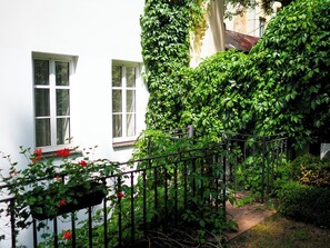 Majoituspaikan julkisivu