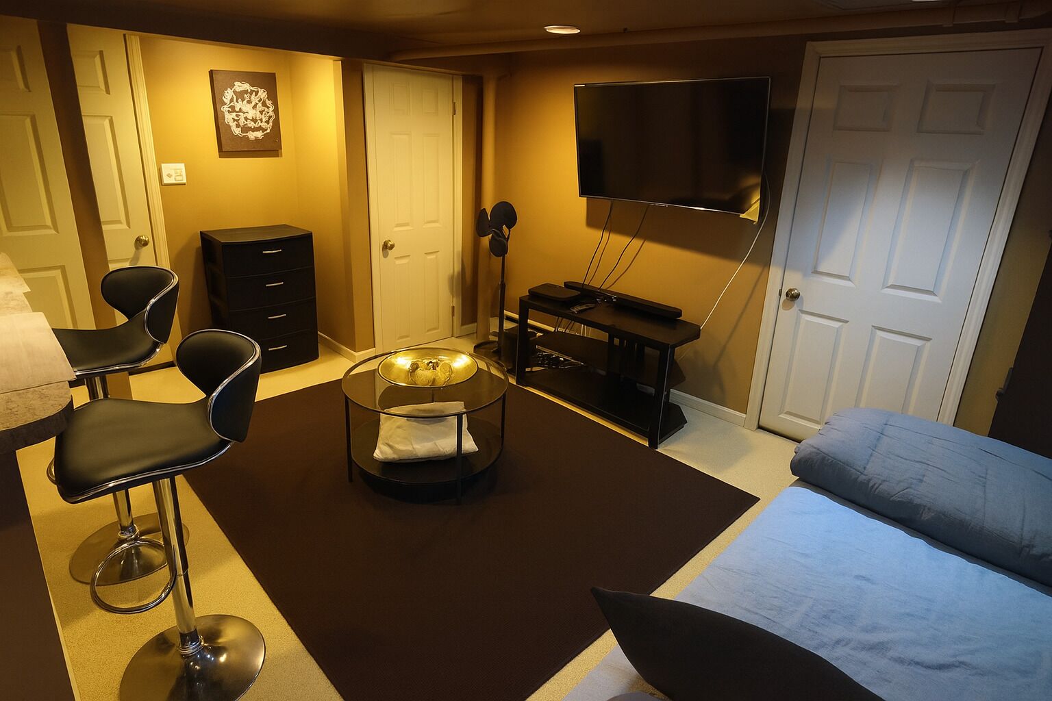 1 chambre, fer et planche à repasser, Wi-Fi, draps fournis