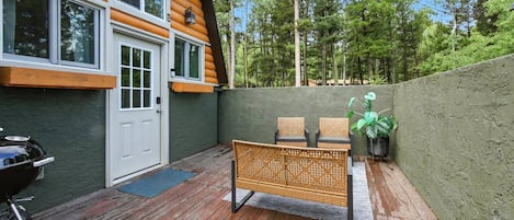 Cabin, 2 Bedrooms | Terrace/patio