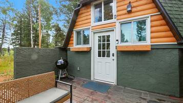 Ferienhütte, 2 Schlafzimmer | Terrasse/Patio