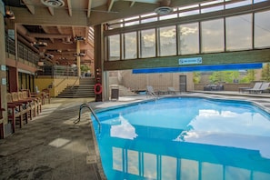 Una piscina climatizada