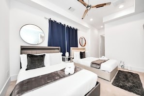 3 quartos, ferros/tábuas de passar roupa, Wi-Fi, roupa de cama