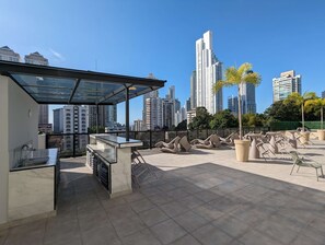 1 bedroom, Internet - w Scenic 1BR w Panoramic City View in Calle 50 (Panama City)