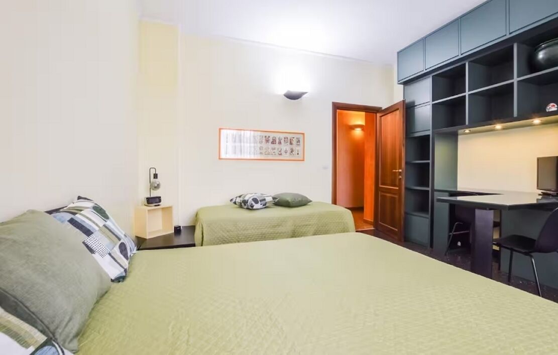 5 sovrum, skrivbord, strykjärn/strykbräda och gratis wi-fi