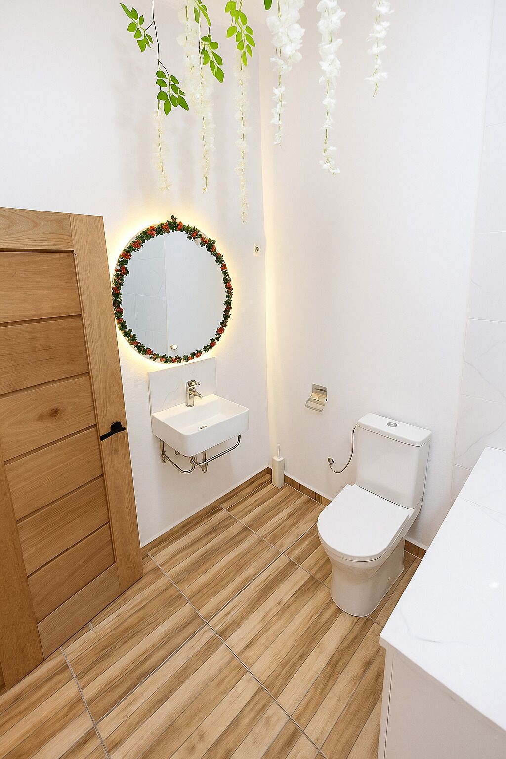 Towels, soap, toilet paper