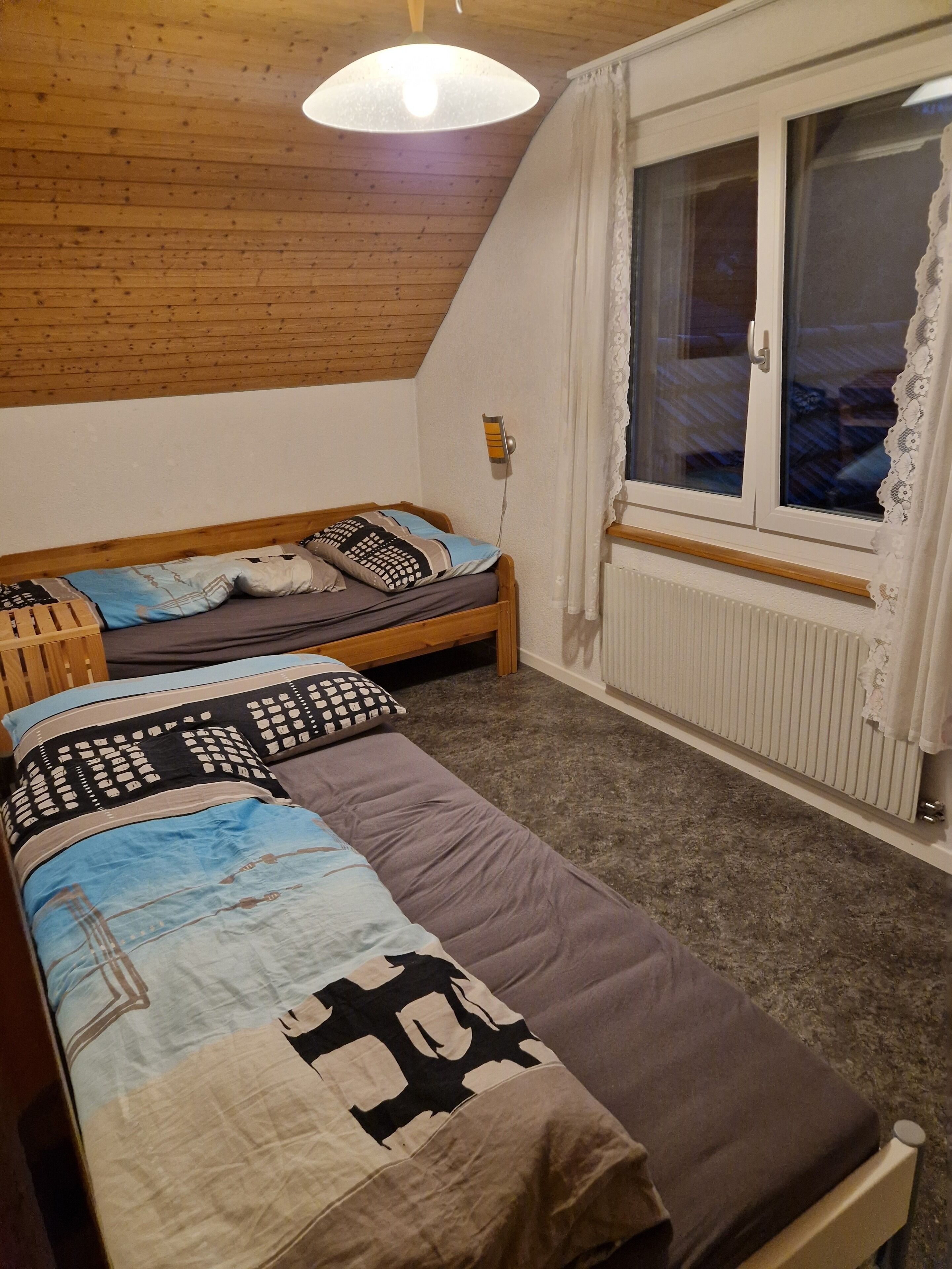 2 chambres, lit parapluie, Wi-Fi gratuit, draps fournis