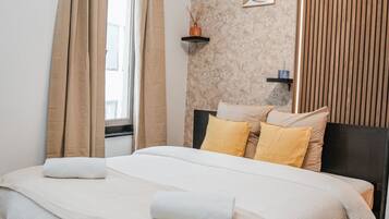 1 bedroom, WiFi, bed sheets