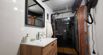 Studio 5 - Duplex 45m2 with all comforts. 8m2 terrace with garden furniture.