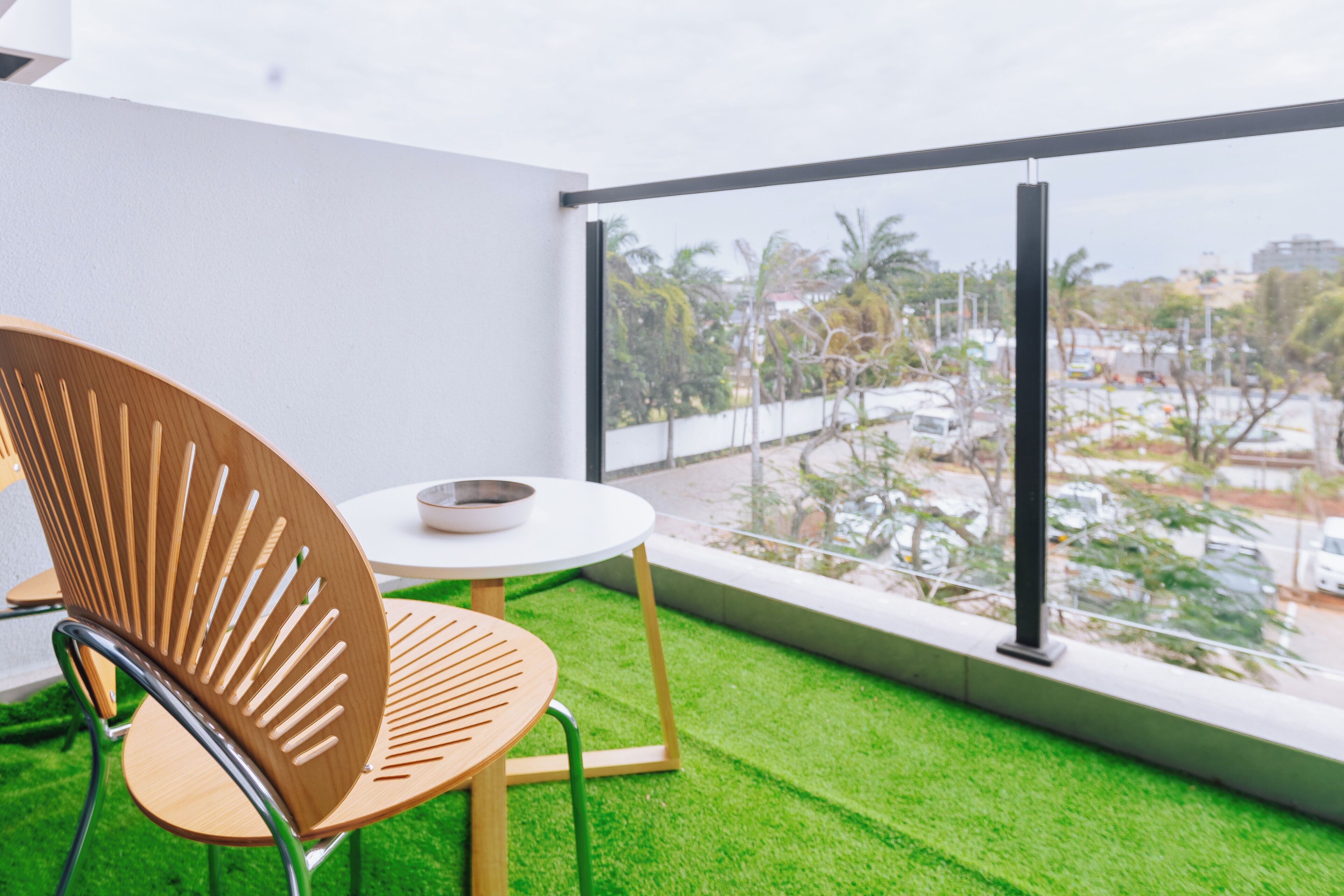 Double Room, Balcony, City View | Balcony view