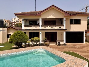 Alberca al aire libre 