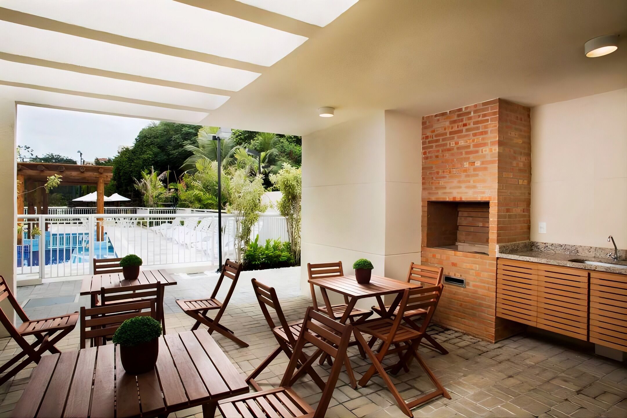 Restaurante al aire libre