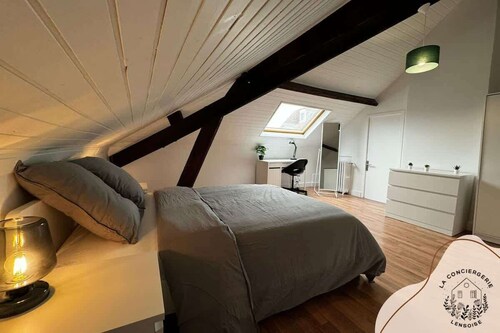 La Maison Lensoise, wifi, proche Bollaert, 8 pers