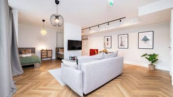 2 slaapkamers, een strijkplank/strijkijzer, wifi, beddengoed