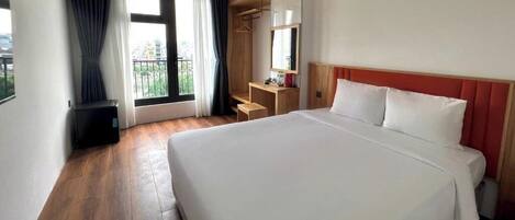 Superior Double Room | Blackout curtains, iron/ironing board, free WiFi