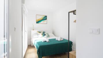 1 slaapkamer, een strijkplank/strijkijzer, gratis wifi