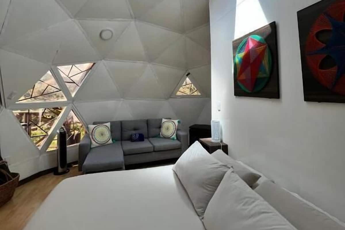 Deluxe Suite, Mountain View | Hypo-allergenic bedding, minibar, laptop workspace, blackout drapes