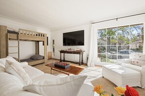 1 bedroom, iron/ironing board, travel crib, free WiFi