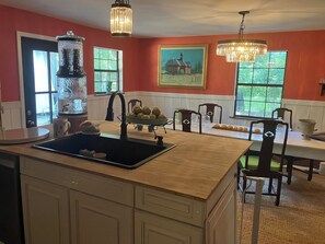 Oven, stovetop, dishwasher