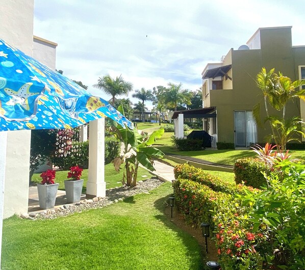 Overnattingsstedets uteområder