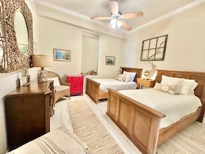 2 habitaciones, wifi gratis y ropa de cama 