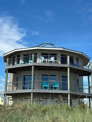 Exterior - Exquisite Oceanfront 3-Story Home with Elevator (New Smyrna Beach)