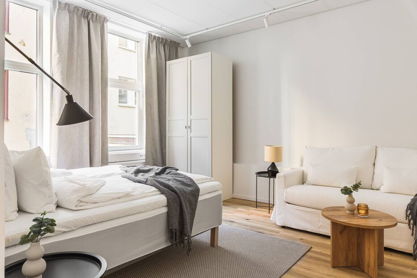 Strykjärn/strykbräda, gratis wi-fi och sängkläder