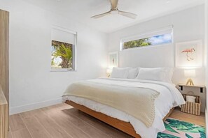 1 soverom, strykejern/-brett, wi-fi (inkludert) og sengetøy