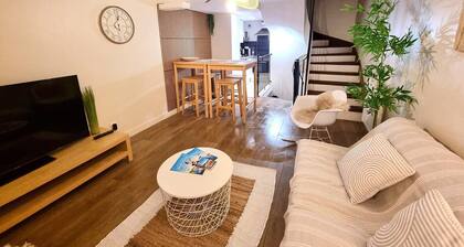 Magnificent Bali Bohemian Triplex at the foot of the Château in Sedan, ideal for 2 couples