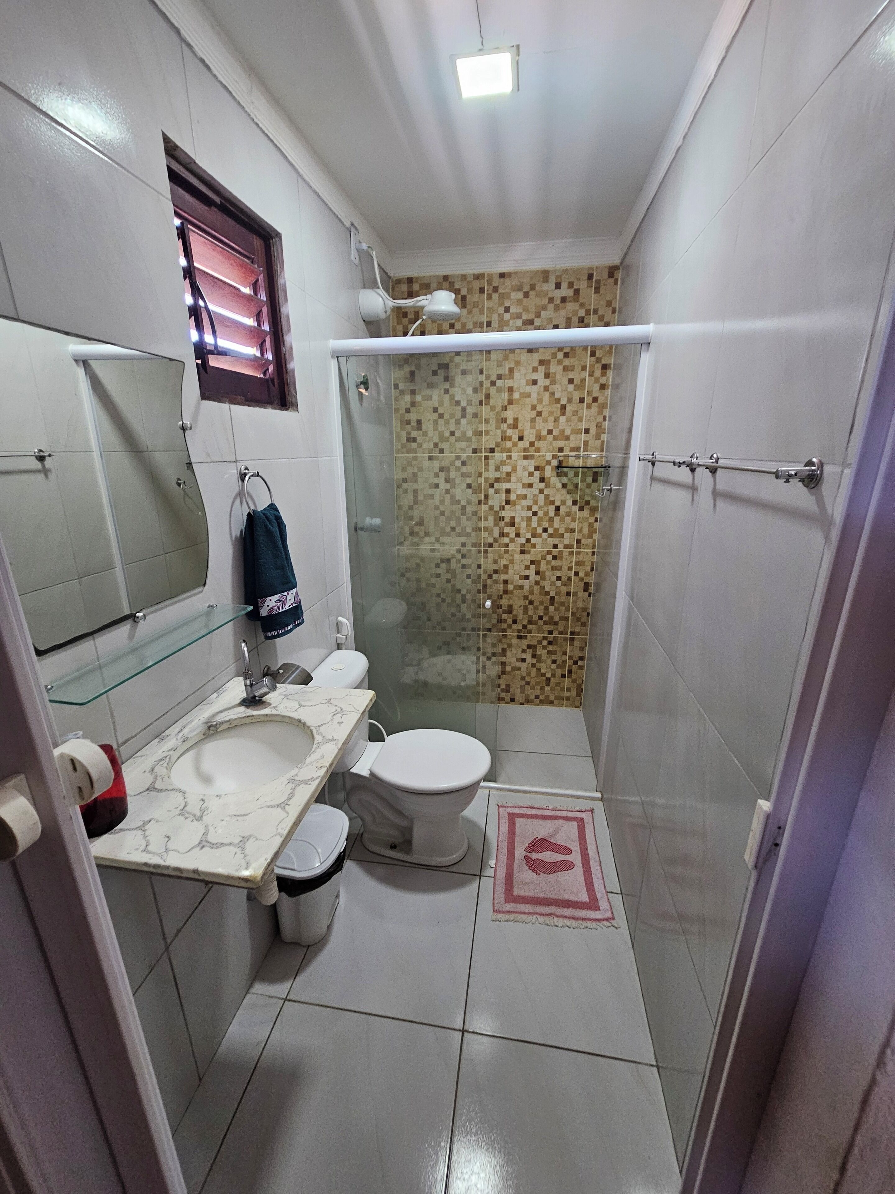 Towels, toilet paper