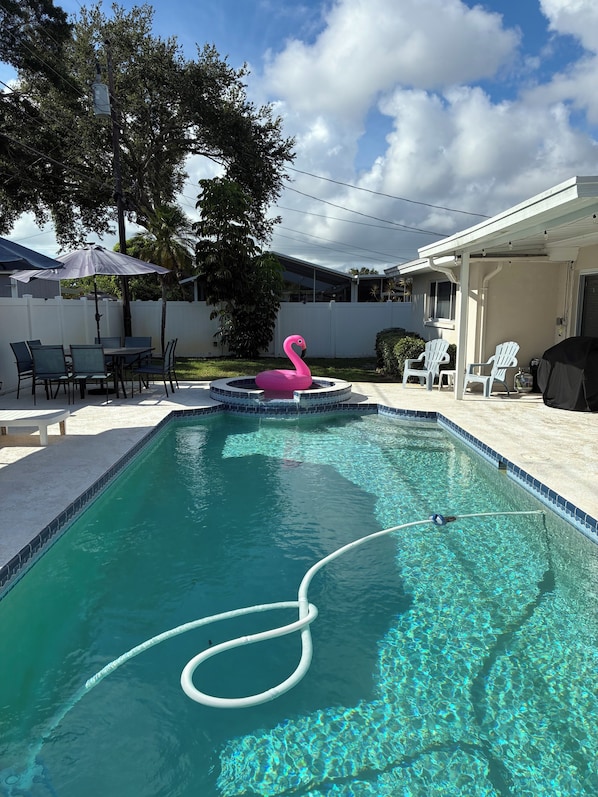 Outdoor pool