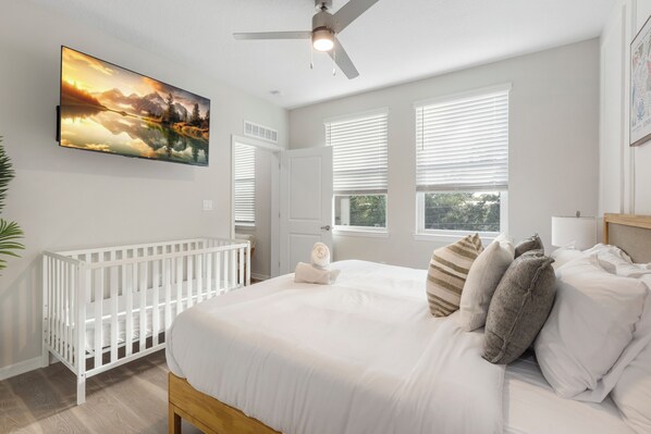 2 Schlafzimmer, Bügeleisen/Bügelbrett, Internetzugang, Bettwäsche