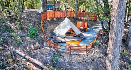 Yurt Above it All - Glamp on-site