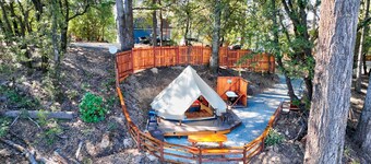 Yurt Above it All - Glamp on-site