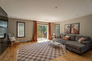 Älytelevisio, takka, videopelejä, kirjoja