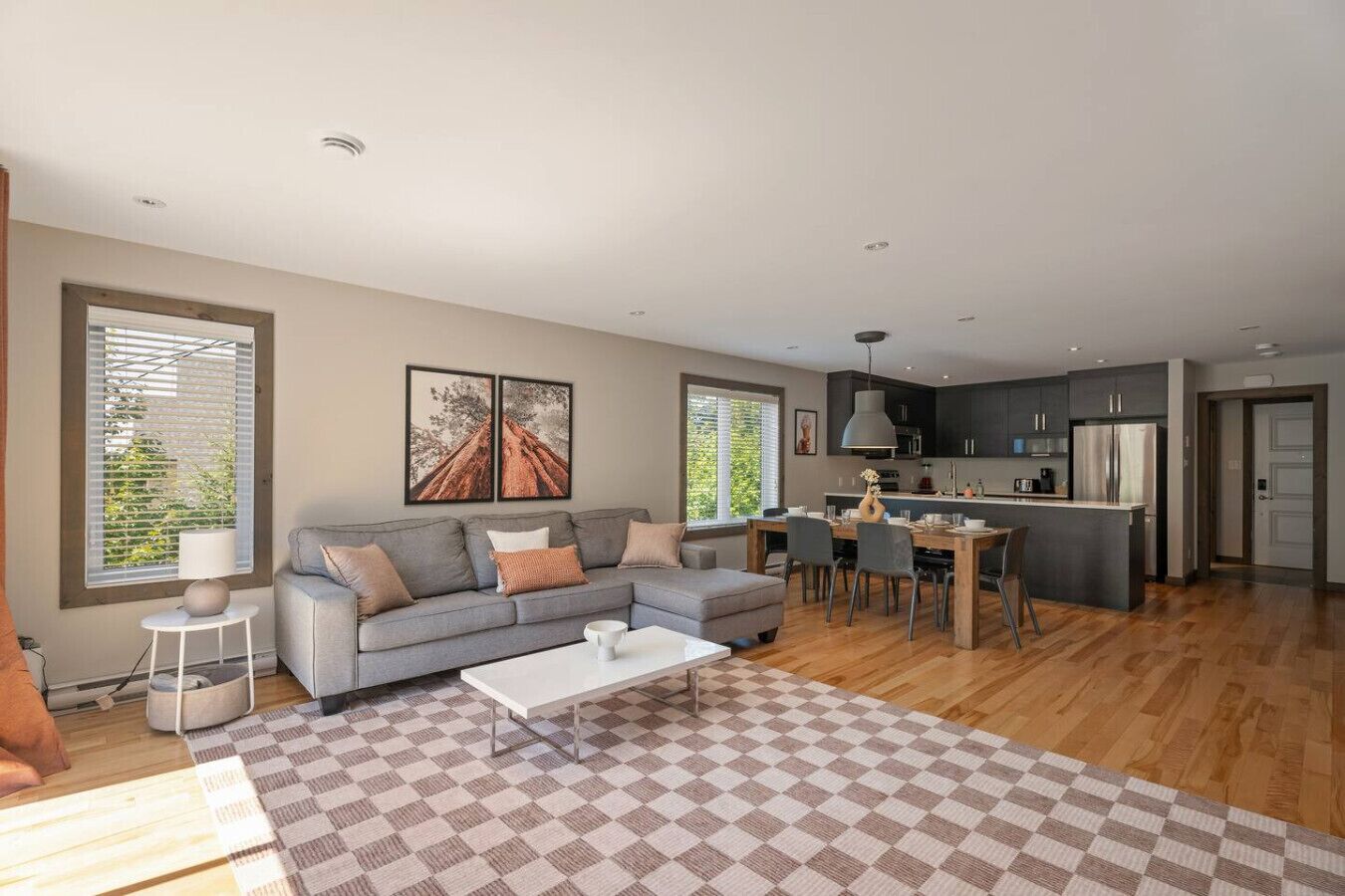Smart TV, fireplace, video games, books